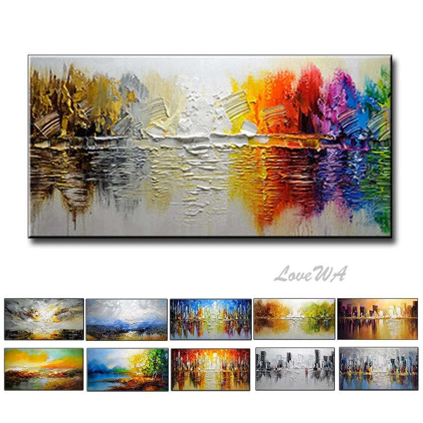 

Настенная картина «любовь», 100% ручная работа, картина маслом на холсте, Современная Картина на холсте, настенные картины для гостиной, спаль...