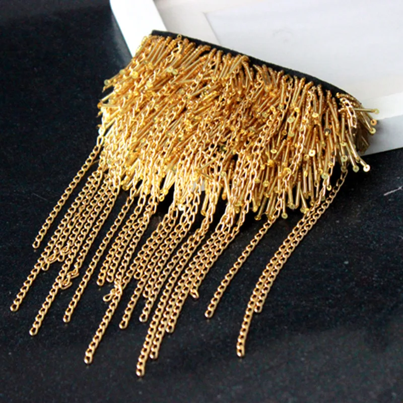 

one piece breastpin tassels shoulder board mark knot Epaulet patch metal patches badges applique patch for clothing DE-2577
