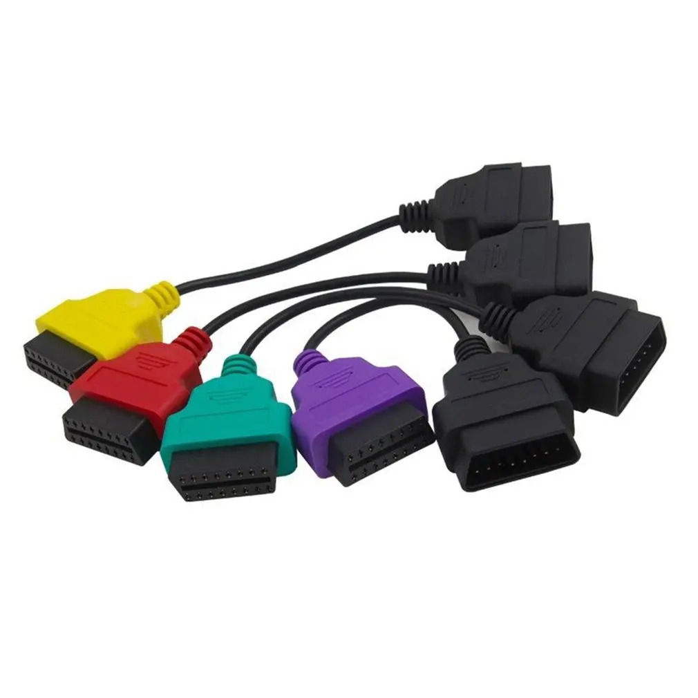 4 шт. OBD2 для ЭКЮ сканирования диагностические кабели MultiECUScan адаптер Комплект