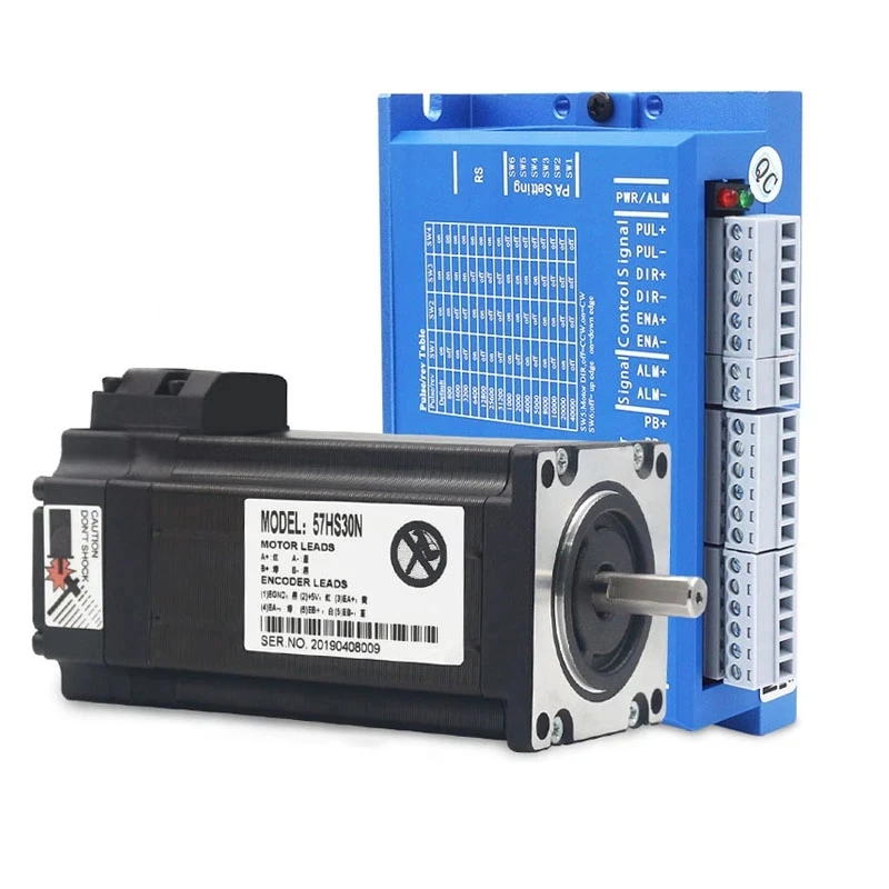 57 двухфазный шаговый двигатель с замкнутым контуром 1 нм 2 3 Нм высокоскоростной