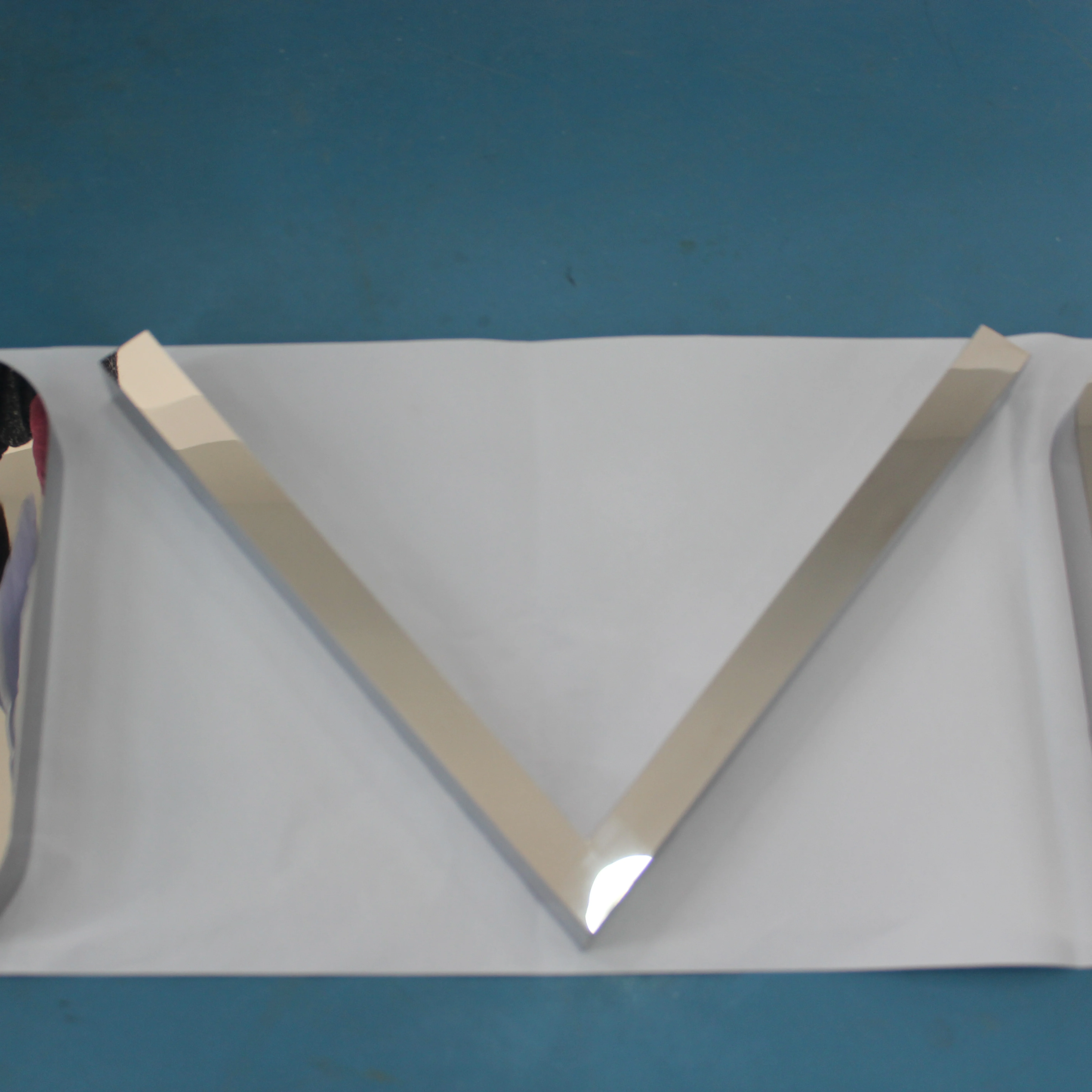 Полированное матовое зеркало из нержавеющей стали | Дом и сад