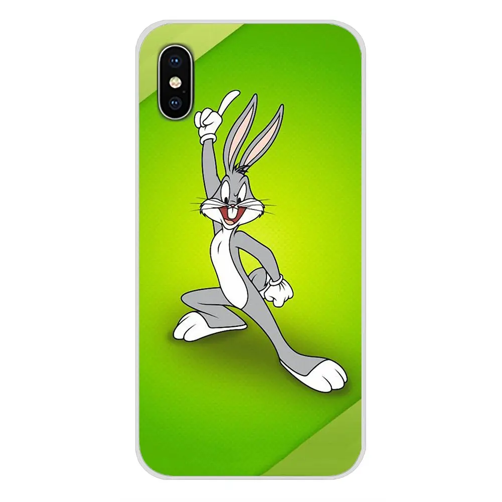 Чехол для Samsung Galaxy J1 J2 J3 J4 J5 J6 J7 J8 Plus 2018 Prime 2015 2016 2017 Bugs Bunny Baby Looney Tings мобильный