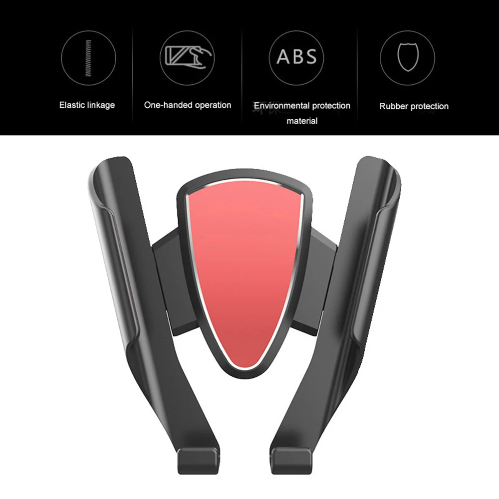 Автомобильный держатель для телефона ABS металлический на сиденье Регулируемая