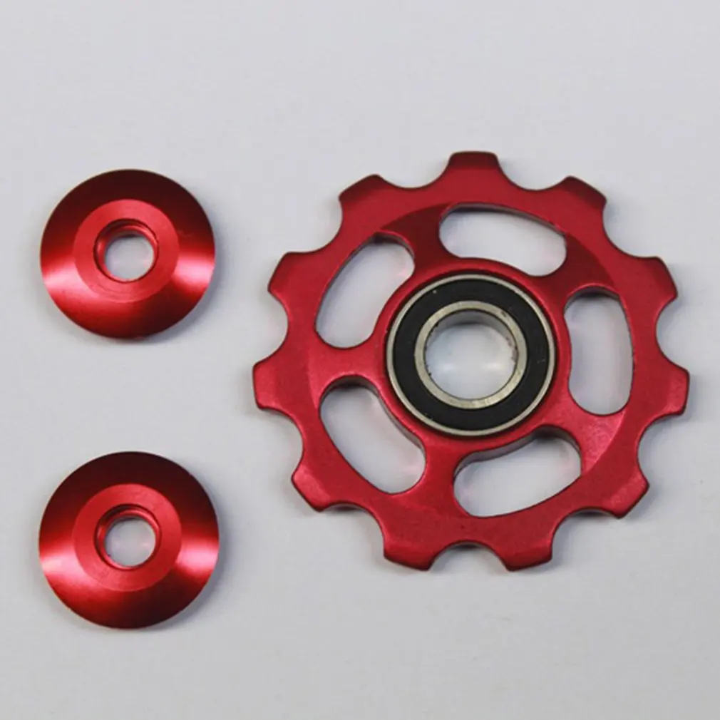 

11 T Aluminum Alloy MTB Bicycle Rear Derailleur Pulley Jockey Road Bike Guide Roller Tensioner Part Cycling Accessory