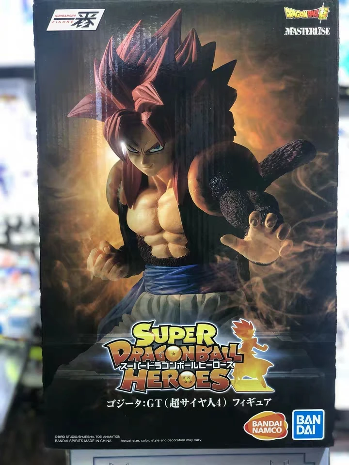 WSTXBD Banpresto супер Драконий шар герои мастерлиза файтинги SSJ4 Gogeta фигурка фигурные