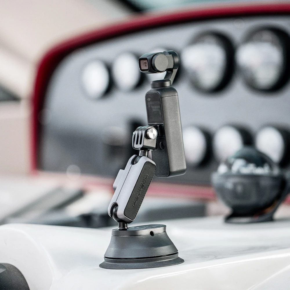 PGYTECH экшн Камера Gopro Hero 8 присоски Крепление для DJI автомобиля присасывательный
