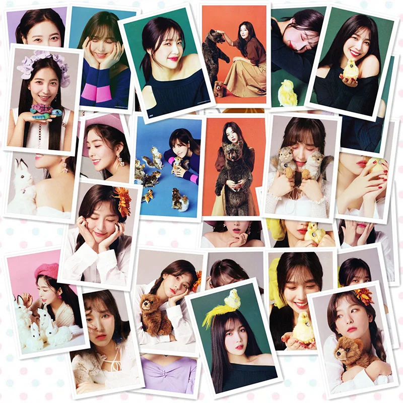 Kpop красный бархат 2019 календарь в том же стиле Polaroid Photo Lomo Card подарки для фанатов