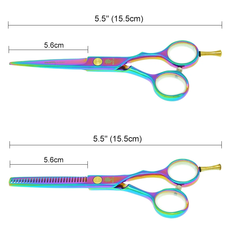 5 &quotSmith Chu Профессиональные Парикмахерские ножницы Япония 440c для стрижки волос и