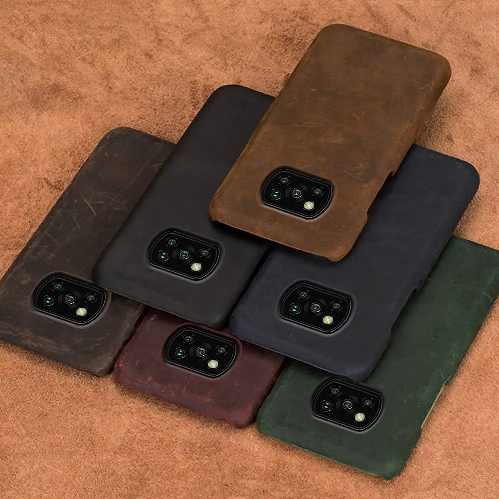 genuine pull up leather case for poco x3 pro nfc f3 gt mi 11 10 10t lite cover for xiaomi redmi note 10 pro 10s 9t note 9 8 pro free global shipping