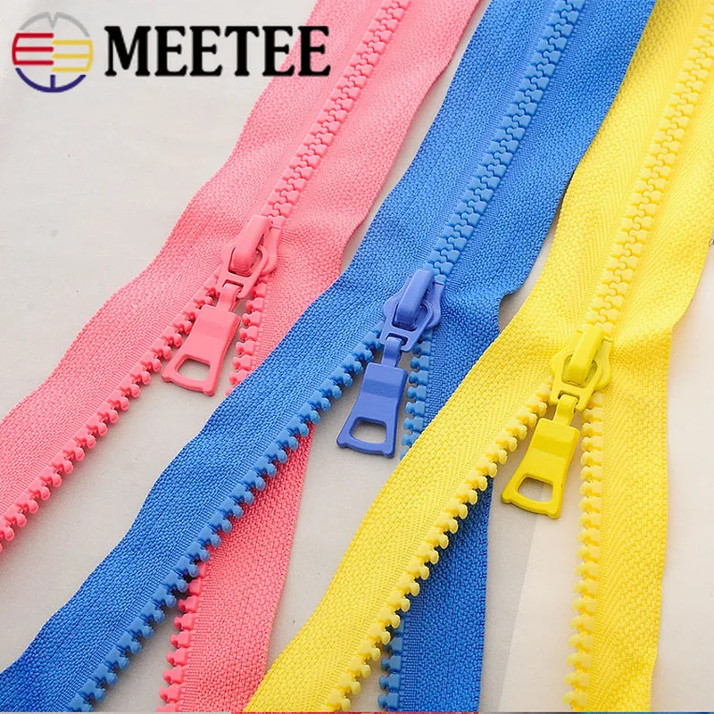 5 шт. Meetee 5# молнии из смолы закрывают конец 15-25 см открытый конец 30-80 см застежка-молния швейная пуховая куртка сумки для одежды Домашний портной ремесла