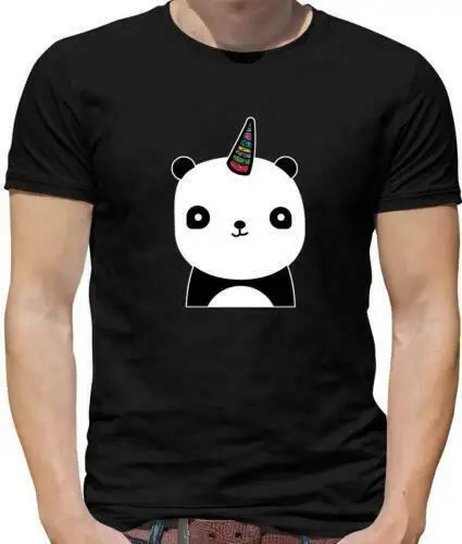 Футболка Pandacorn MAN-panda-Unic&ltwbr/&gtorn-cute-fantasy-magica&ltwbr/&gtl-подарок | Мужская одежда