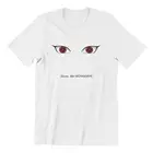 Футболка мужская с надписью Eyes of Shunshin no Shisui, хлопковая рубашка в стиле панк с круглым вырезом, в стиле хип-хоп, уличная одежда в стиле Харадзюку, Черная