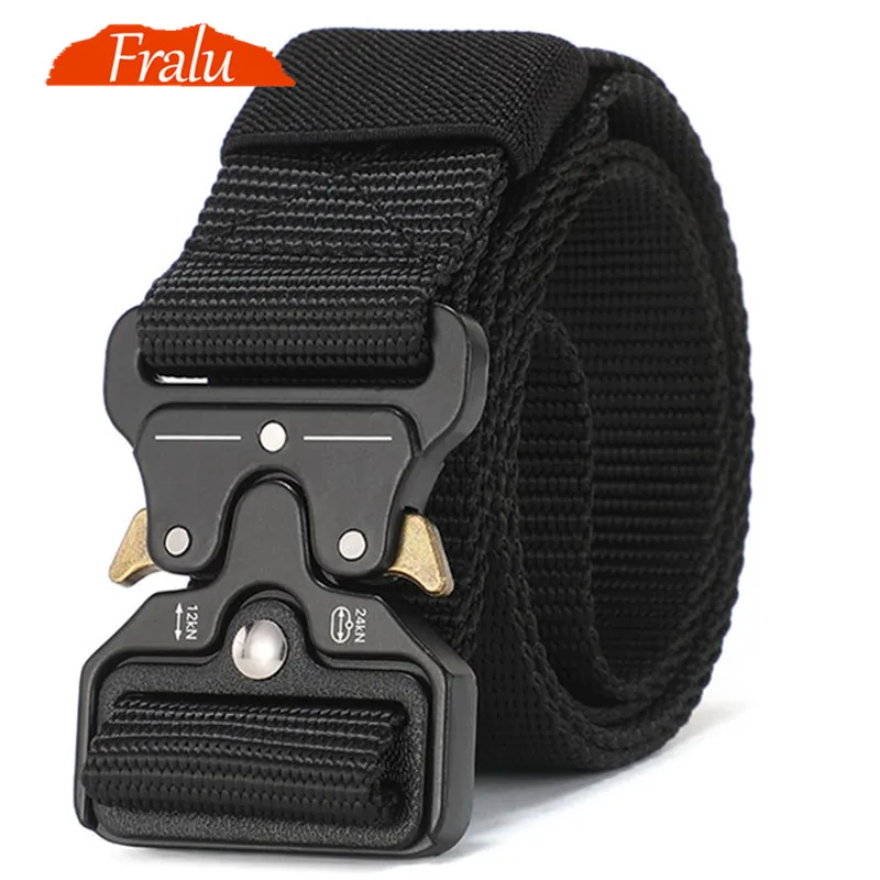 125-140long big size Belt Male Tactical military Canvas Belt Outdoor Tactical Belt men's Military Nylon Belts Army ceinture hom5