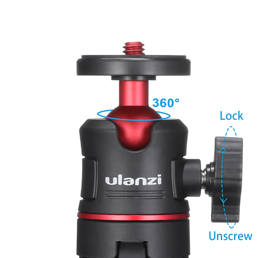 Настольный Мини Портативный штатив с винтом 1/4 для телефона DSLR камера Vlog холодным