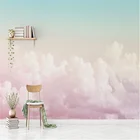 Фотообои Milofi 3D на заказ, Настенные обои с розовым небом, облаками, ТВ, гостиной, спальни, украшение, живопись, фоновая стена