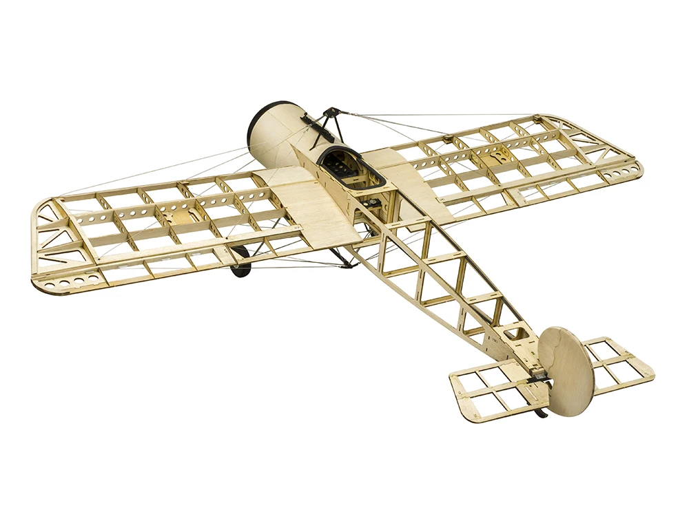 Модель самолета Balsawood масштаб лазерной резки 1200 мм Fokker E.III Eindecker WW1 Fighter Balsa