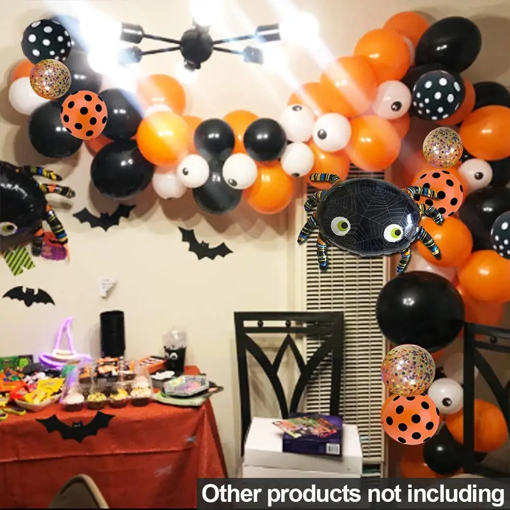 

Оригинальная гирлянда, оригинальные гелиевые воздушные шары, реквизит для Хэллоуина, латексное украшение, день M6W9