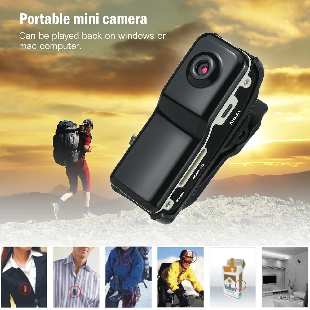 Portable Digital Video Recorder Mini Monitor DV Micro Pocket Conceal Camera Perfect Indoor Camera or Home and Office
