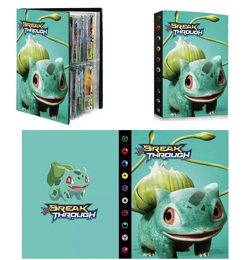 Альбом карт с покемоном книга мультяшными персонажами TAKARA TOMY аниме новинка 240 шт.