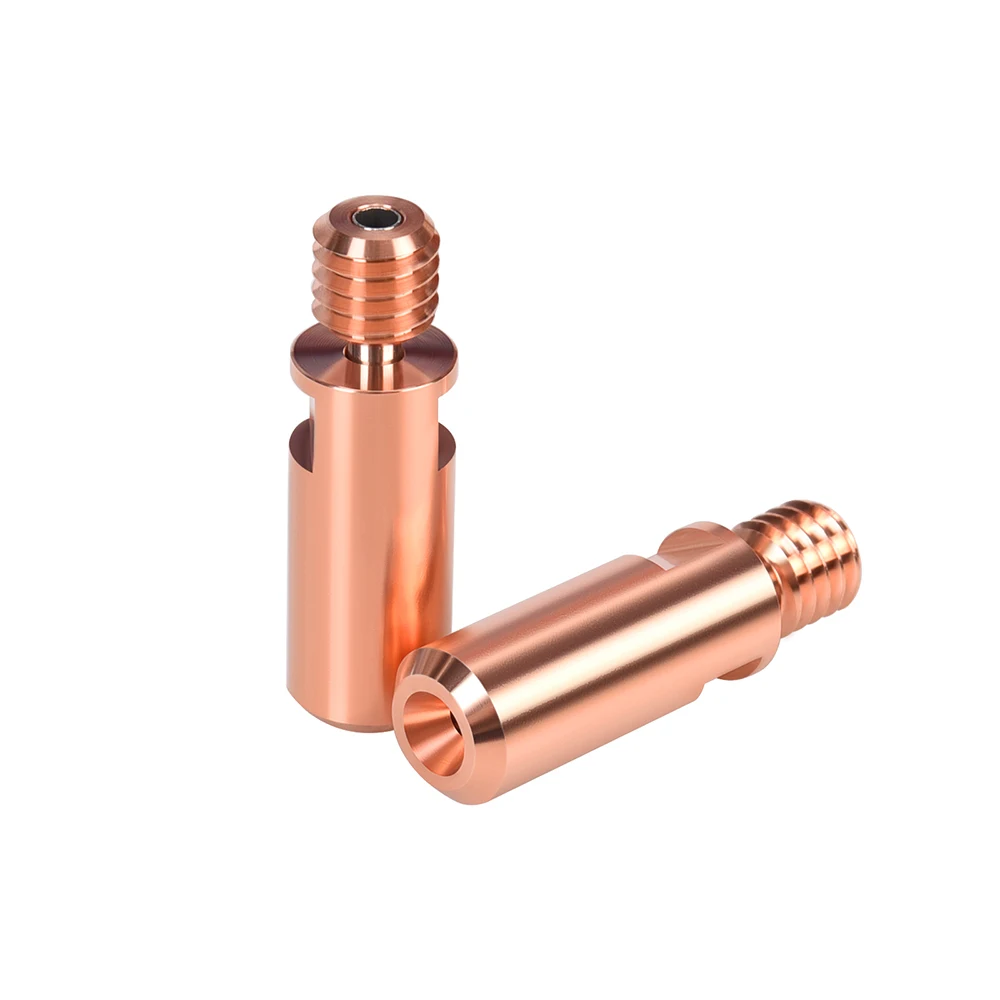 BIQU Bi-Metal Heatbreak MK10 MK8 горло для E3D V6 Dragon Hotend нагревательный блок 1 75 мм нить 3D принтер