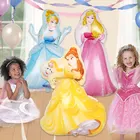 Эльза Анна Принцесса Белоснежка алюминиевая фольга шары для свадьбы и дня рождения украшение для вечеринки Дети Любимые игрушечный детский душ детская игрушка