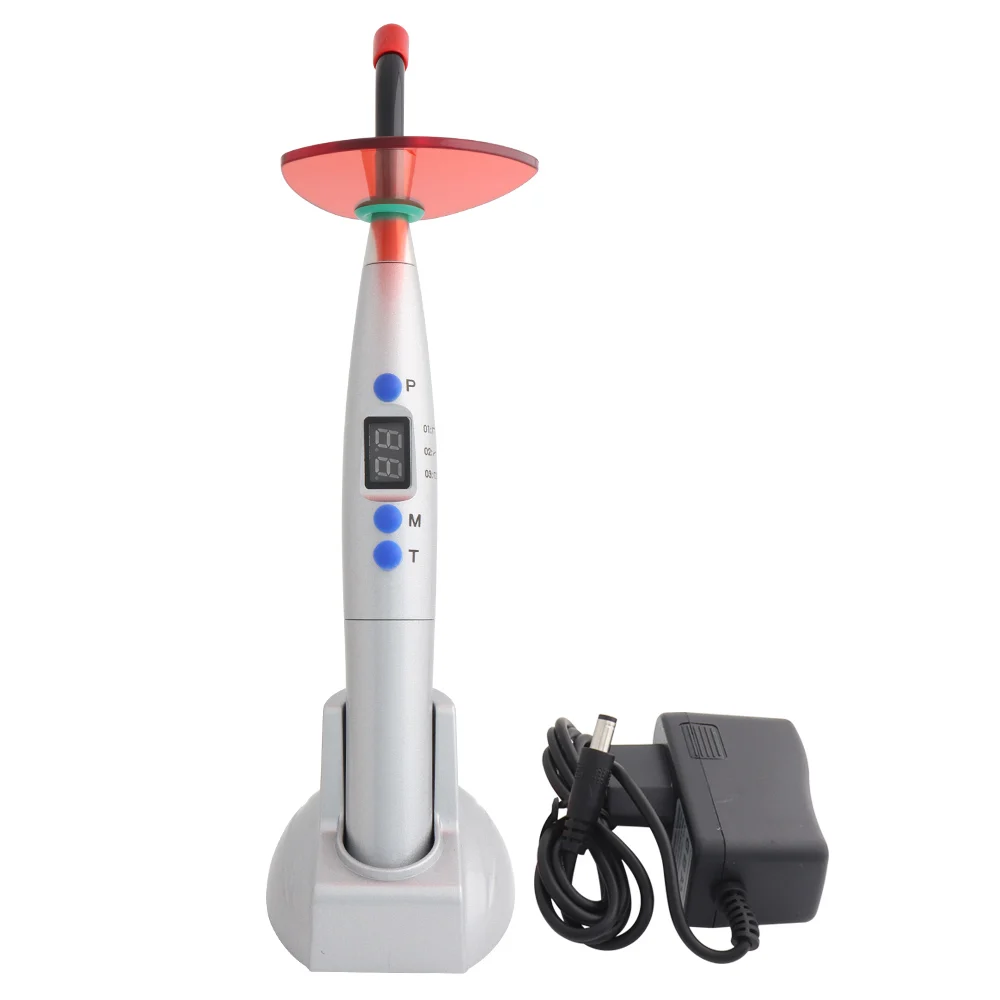 Беспроводная лампа для отверждения зубов BDA164 серебристый/синий | Красота и