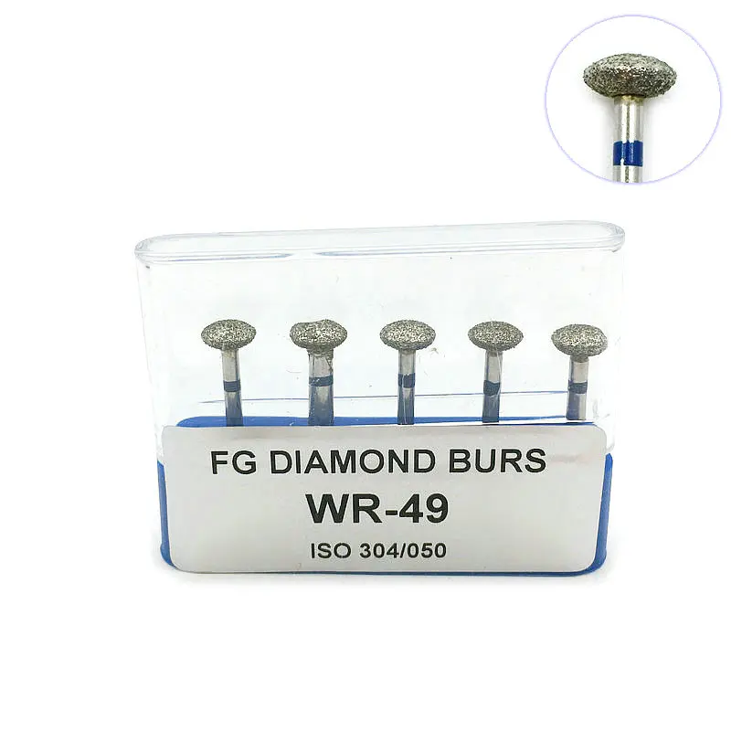 5 шт./коркор. стоматологическая клиника высокоскоростной бриллиантовый Бур набор
