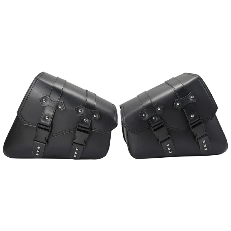 

Motorcycle Bag PU Leather Saddlebags For Swingarm Bag Sportster XL883 XL1200XL 883 1200 Saddle Left Right Side Tool Bags