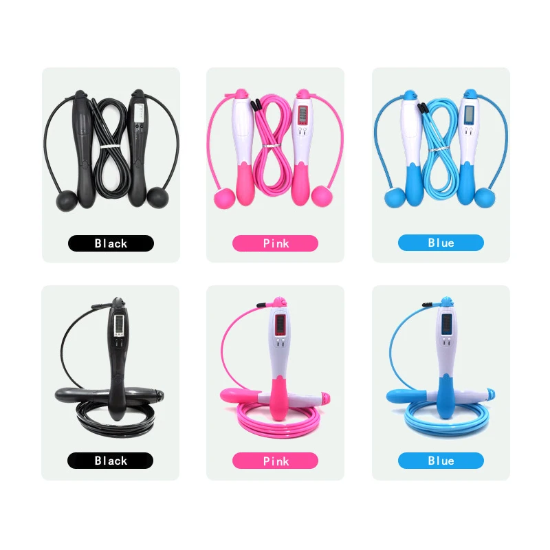 

Intelligent Electronic Counting Skipping Rope Indoor Outdoor Exercise Body Training Fitness Equipment Digital Wireless Jump Rope