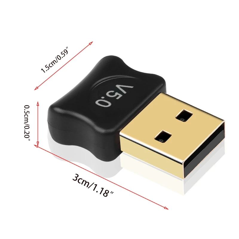 

USB Dongle Bluetooth 5.0 Transmitter Receiver Mini Wireless Adapter for PC N0PB