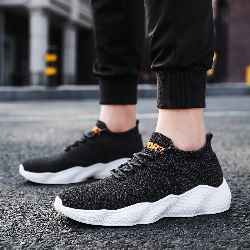 

Кроссовки Damyuan мужские для бега, удобные дышащие, Вулканизированная подошва, не кожа, размер 46, 2020