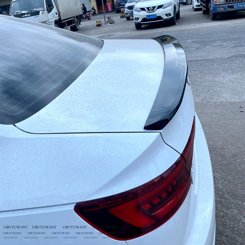 Спойлер UBUYUWANT для Audi A4 B9 2017 2018 задний спойлер багажника высококачественный