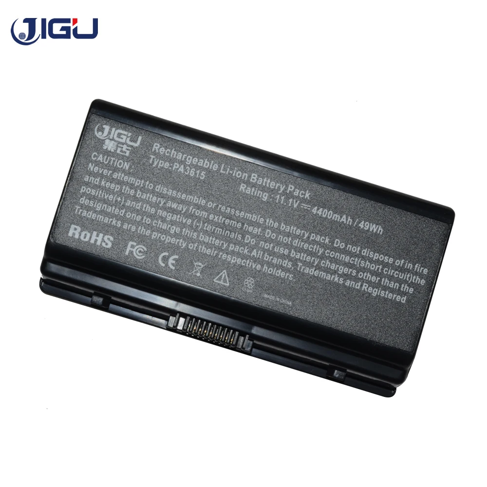 Аккумулятор JIGU 4400 мач для ноутбука Toshiba PA3615U 1BRM 1BRS PABAS115 Equium L40 Satellite L45 Series|battery for