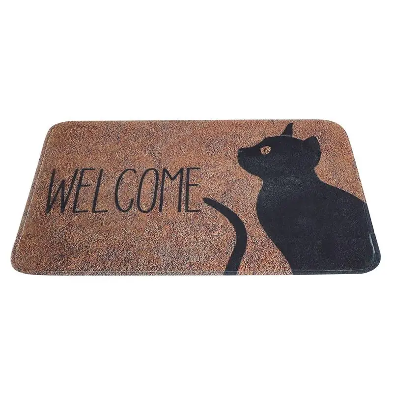 

1Pc Home Entrance Floor Cushion Polyester Anti-Skid Carpet Floor Cushion