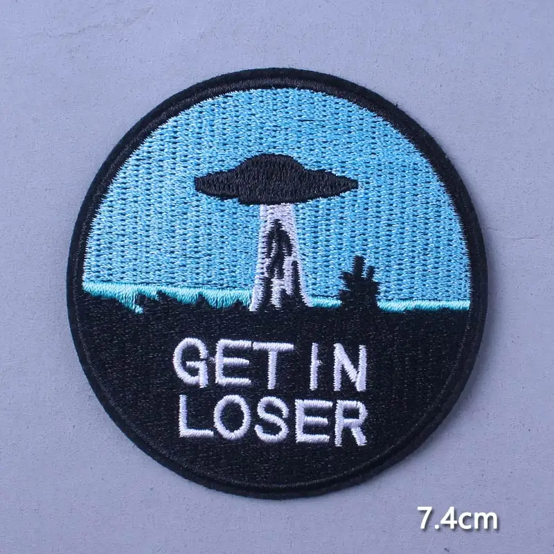 Нашивка с морским и китайским рисунком вышивка бейдж патчи для одежды