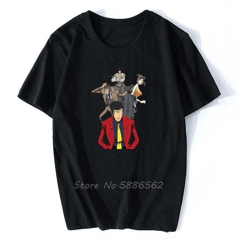 

Men T Shirt Lupin The Third Funny T Shirt Novelty Fashion Men T Shirt Men Unisex Cotton Tees Harajuku Streetwear