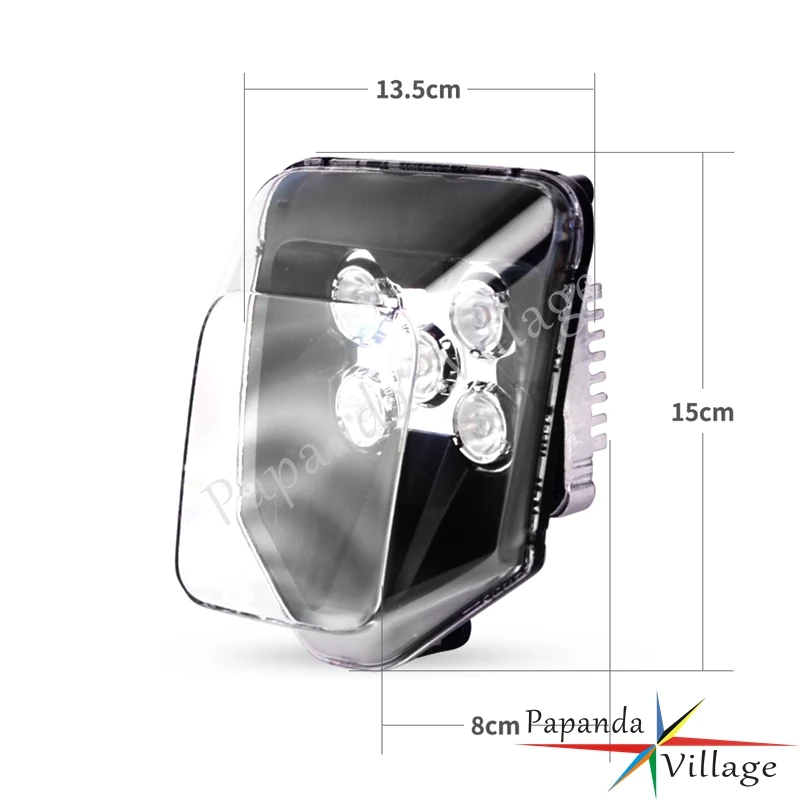 

2020 2021 Enduro Supermoto LED Headlight Dirt Bike Off Road MX Headlamp For FC FX FE TE TX 125 250 350 450 501 701 2016-2019
