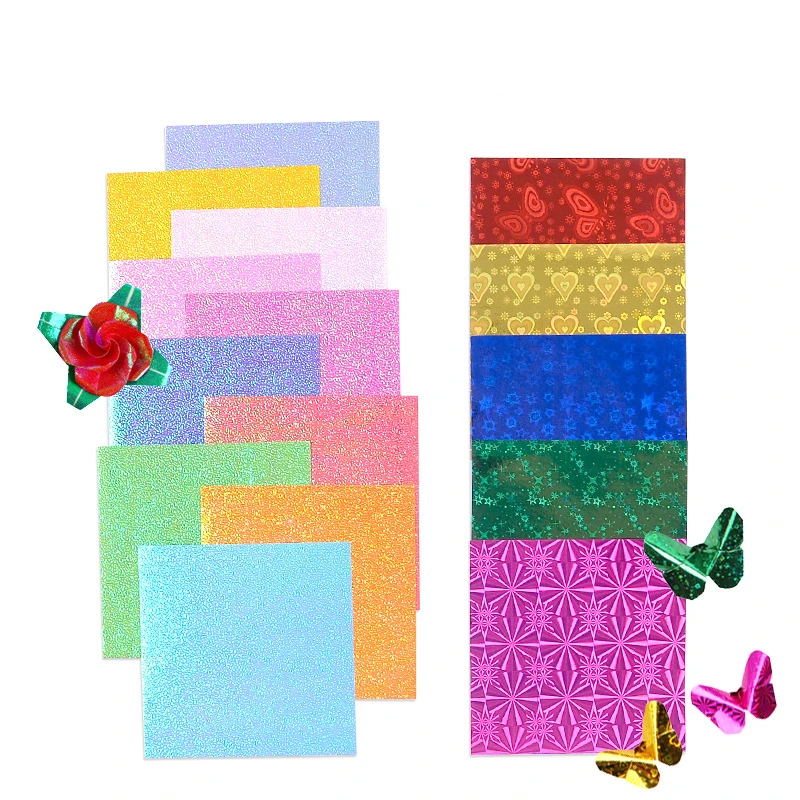 50 шт. 7/10/15 см квадратная бумага Оригами двухсторонняя однотонная Складная