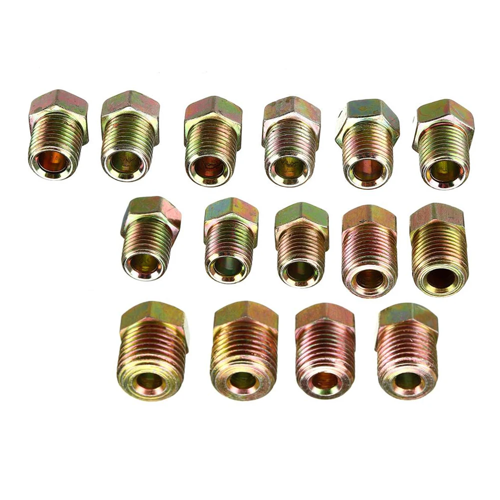 Никелевый тормозной шланг трубопровод труба трубка антикоррозийная с 15 гайками