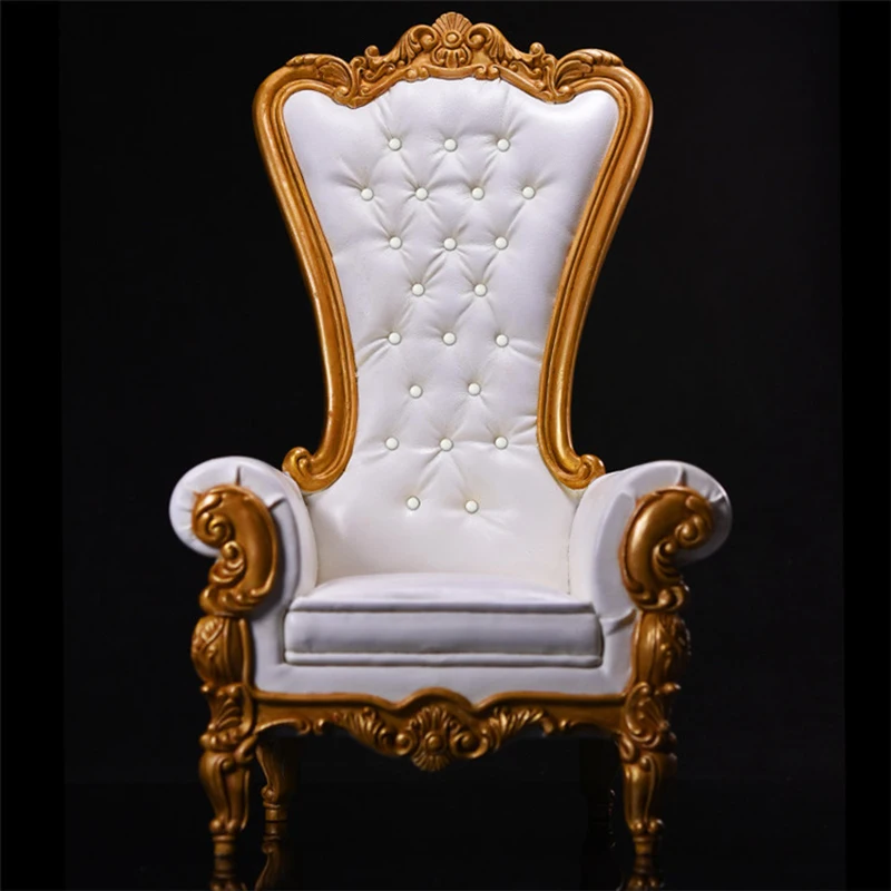 Hot Figure Accessory Furniture 1:6 Scale European Queen Sofa Chair Model W Crystal Sofa Model Toys