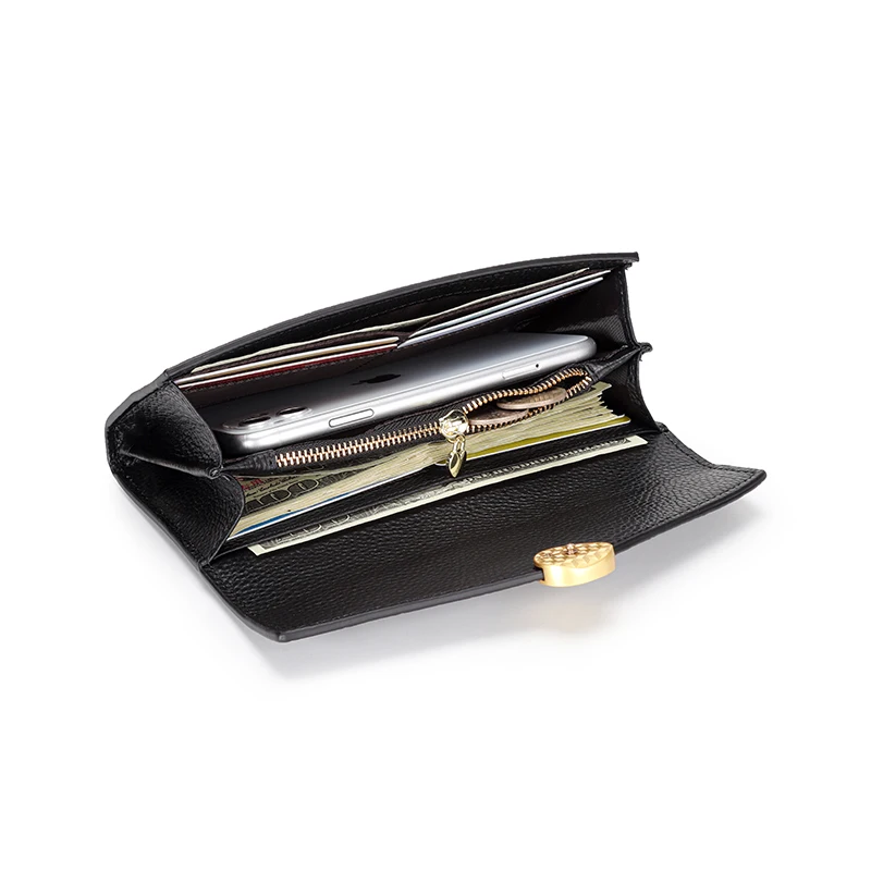 

New Arrivals Long Crocodile Pattern Women Wallet Premium 100% Genuine Leather Purse For Female Large Capacity Women Card Wallet