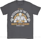 Футболка Dhalsims с изображением таинств йоги боевых искусств и академии, мужская и женская футболка, быстрая доставка