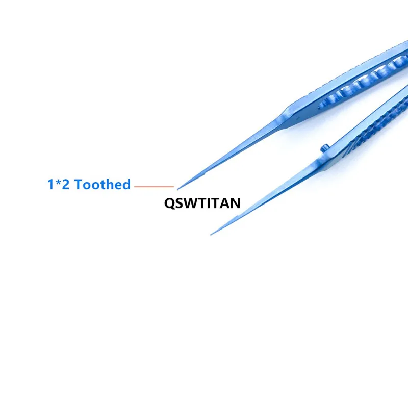 Титановый прямой фэтшнер пинцет конъективы зубной 108 мм длинный
