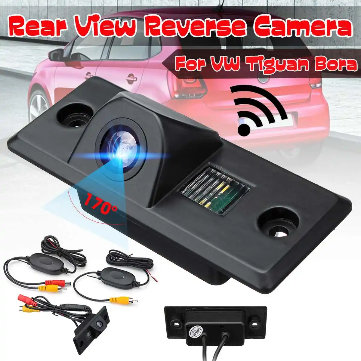 

Car Rear View Reverse backup Camera for PORSCHE CAYENNE for SKODA for VW FABIA SANTANA POLO/3C TIGUAN TOUAREG/PASSAT