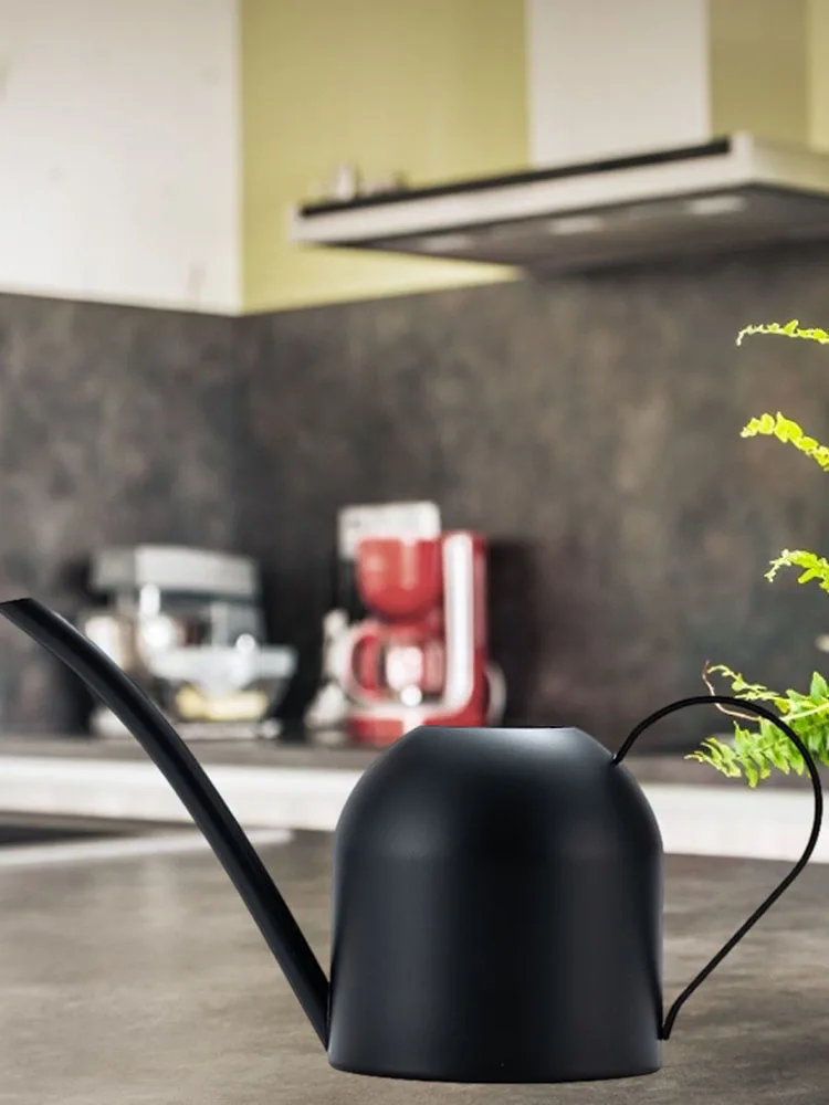 

Stainless Steel Atering Pot Stainless Steel Potted Small Watering Can Long Mouth Sprayer Pot Garden Flower Plants Watering Pot