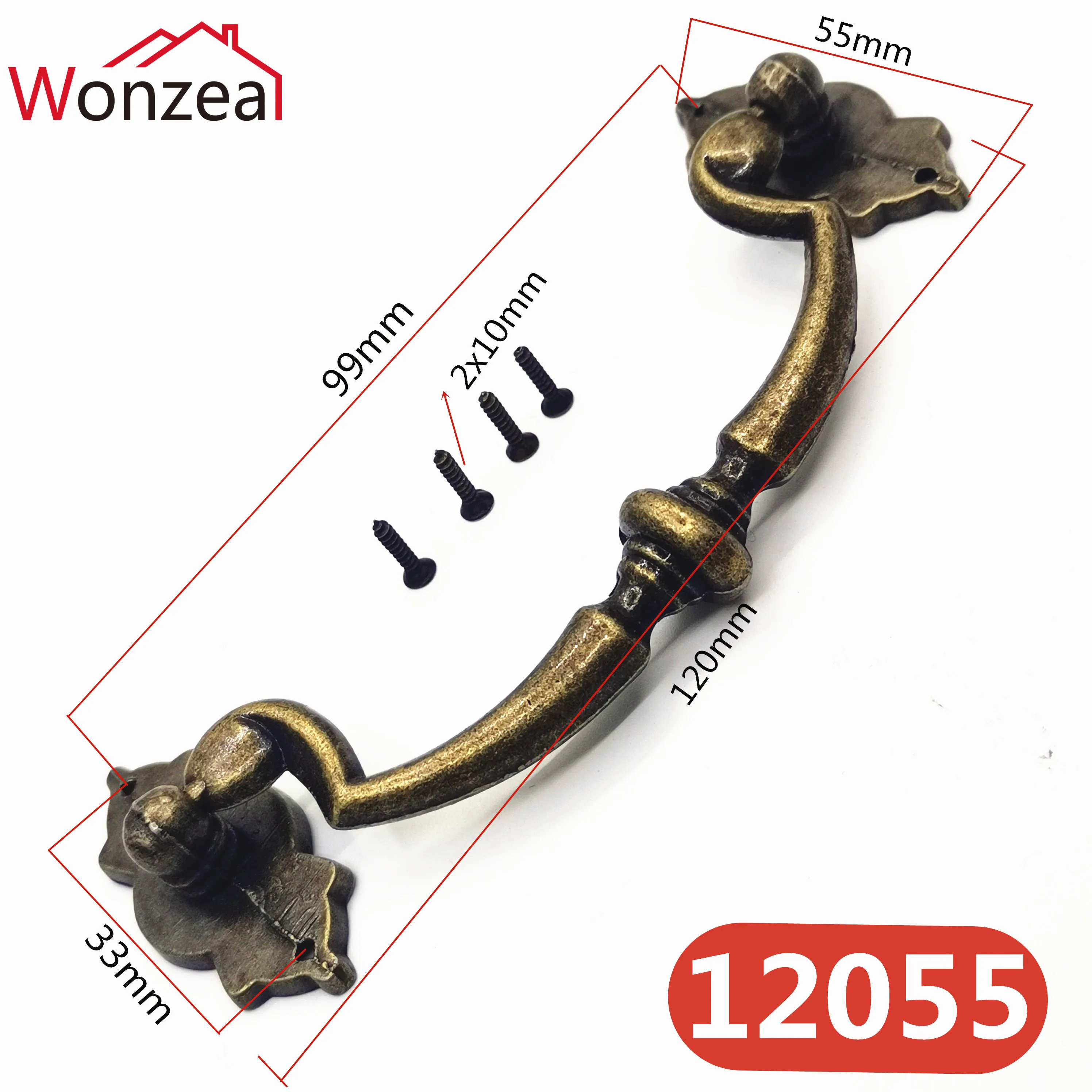 120*52 мм античные латунные ручки для ящиков винтажные однотонные шкафа ящика
