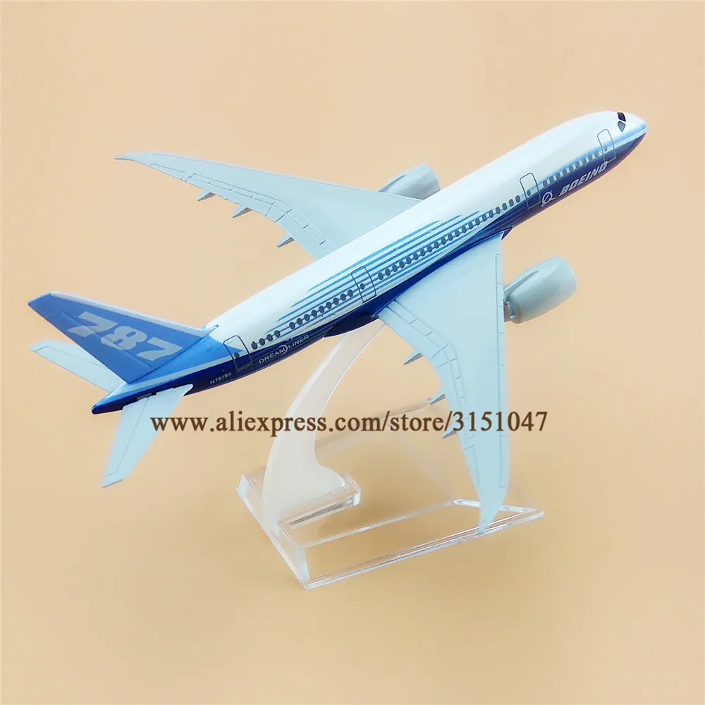 Модель самолета Air Boeing 787 B787 модель из металлического сплава 16 см | Игрушки и хобби