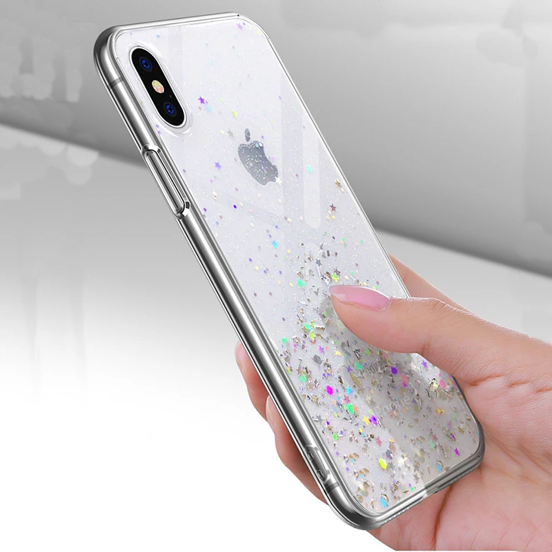 Прозрачный силиконовый чехол для iPhone 6 S 7 8 Plus X XS Max XR Plus|Бамперы| |