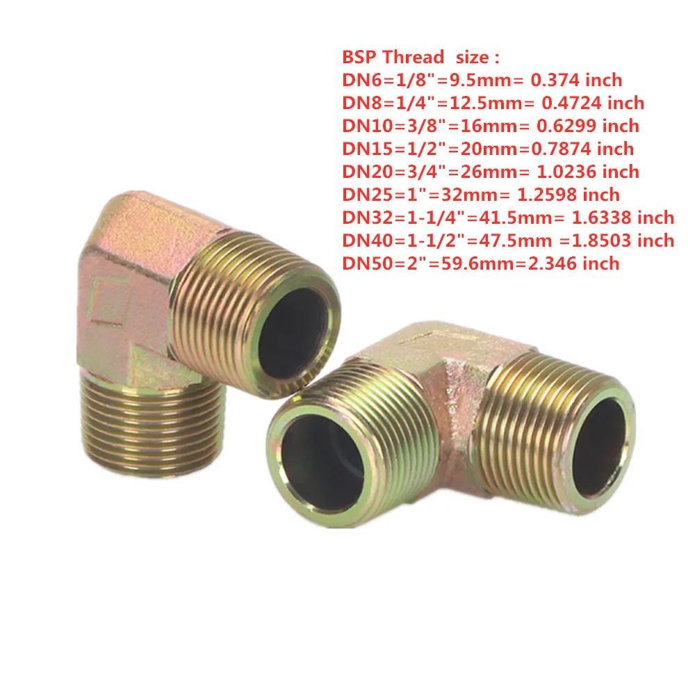 

Гидравлические переходные фитинги из углеродистой стали 1/8"-3/4" BSP