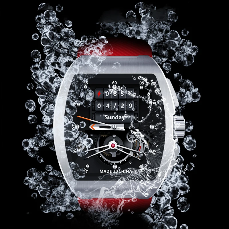 brightside c1 smart watch men for android ios smartwatch heart rate and blood pressure monitor fitness sport watches waterproof free global shipping